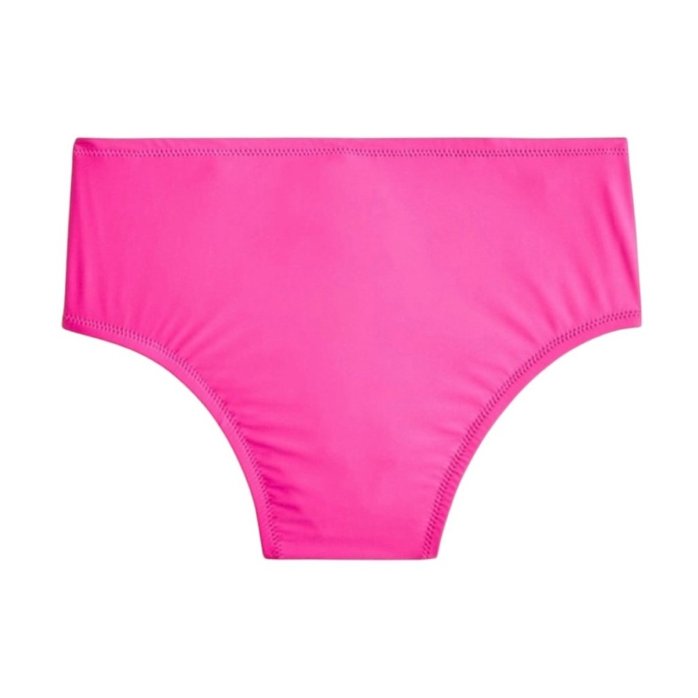 J.Crew Bikini Bottoms XS & M NWT | Radiant Fuchsia Full Coverage Swimwear